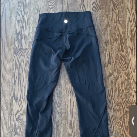 Black 25” lululemon leggings - Picture 3 of 3